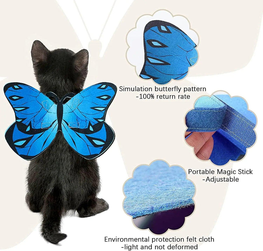 Pet Cat Bat Wings for Halloween Party Decoration - Trusted Pet Products