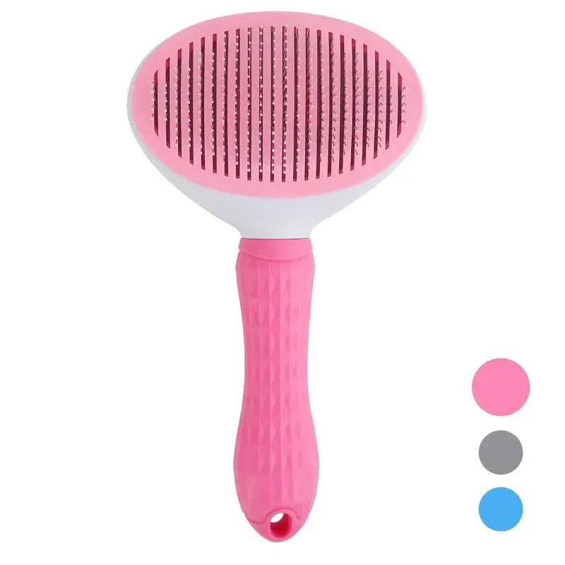 Pet Comb Stainless Steel Needle Comb Pet Dog Cleaning Brush Dog And Cat Hair Removal Floating Hair Cleaning Beauty Skin Care - Trusted Pet Products