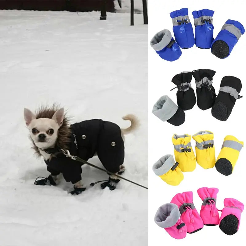 Pet Dog Shoes Waterproof Antiskid Puppy Shoes Trusted Pet Products