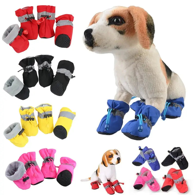 Pet Dog Shoes Waterproof Antiskid Puppy Shoes Trusted Pet Products