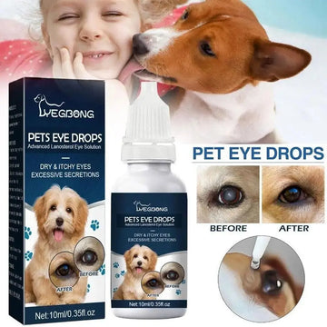 Pet Eye Drops Tear Stains Remover Cataracts Eye Care Treating For Dry Eyes Pet Tear Stain Remover Eye Lubricating Eye Drops R8H2 - Trusted Pet Products