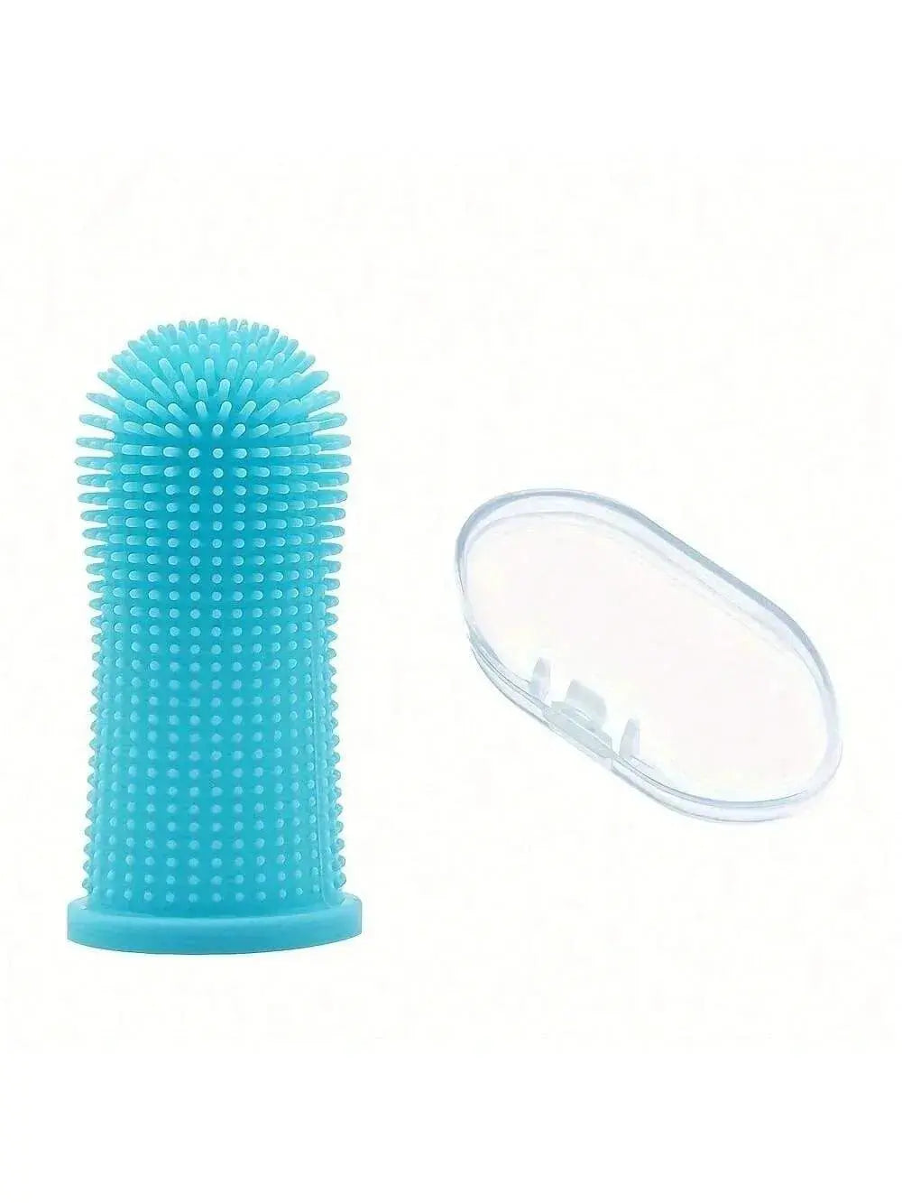 Pet Finger Toothbrush Silicone Bristles - Trusted Pet Products