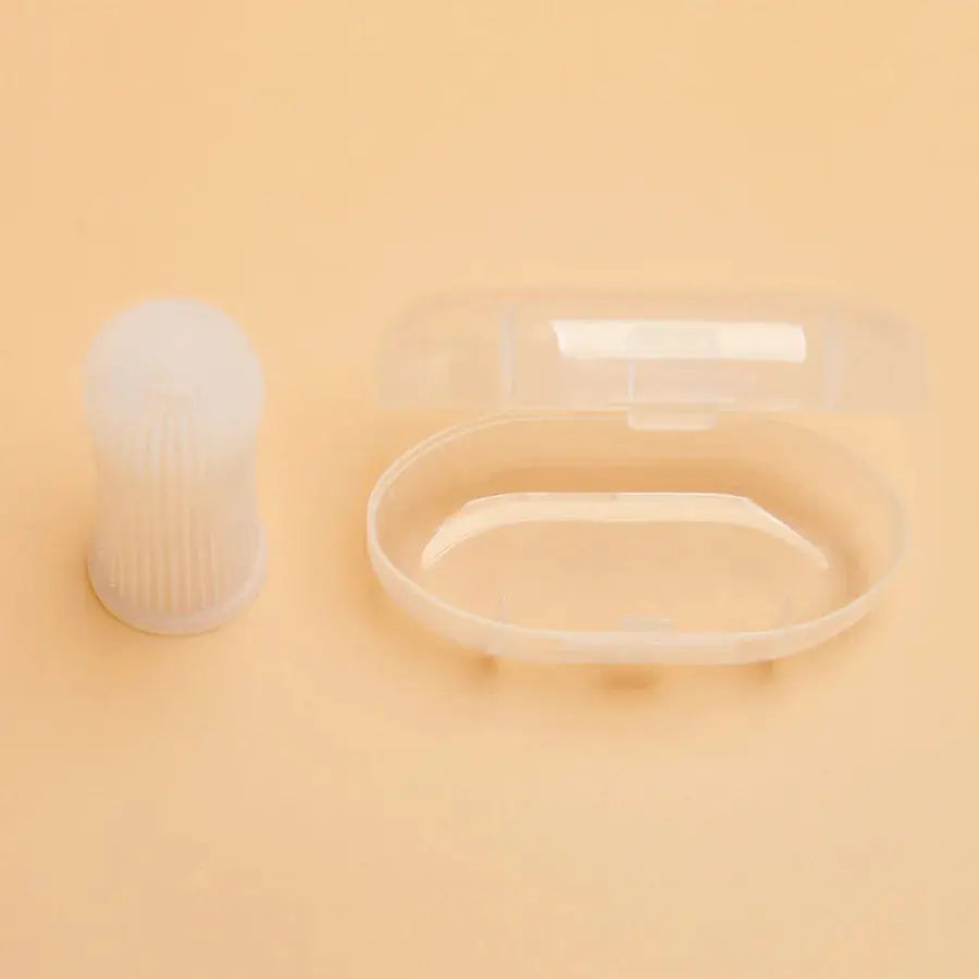 Pet Finger Toothbrush Silicone Bristles Trusted Pet Products