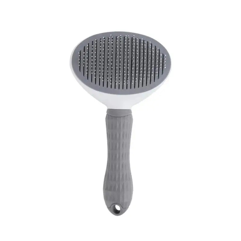 Pet Hair Removal Brush Dog Hair Comb Stainless Steel Automatic Hair Fading Cat Comb Pet Cleaning Grooming Supplies - Trusted Pet Products