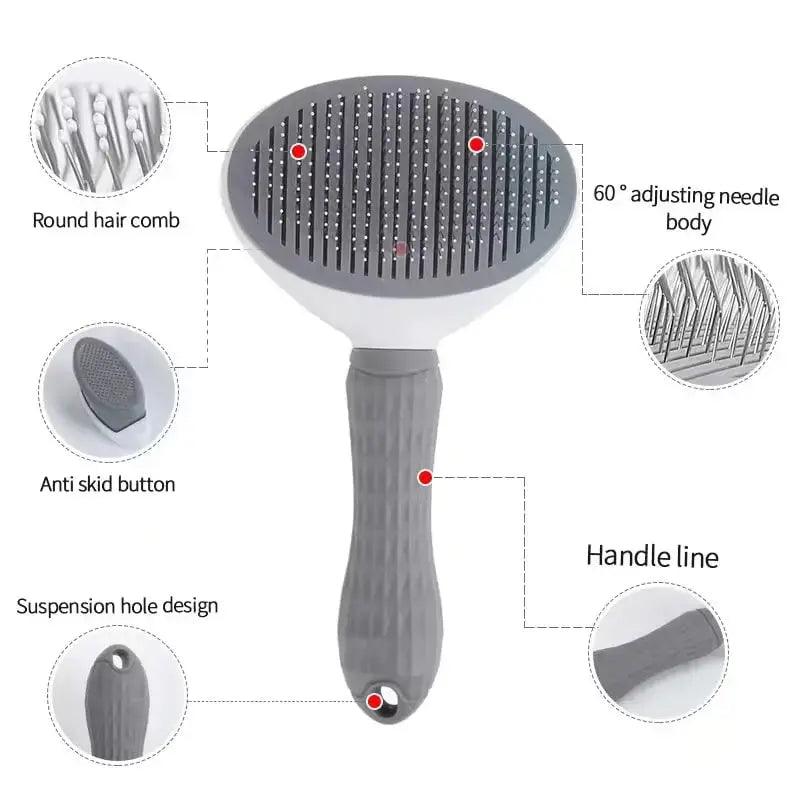 Pet Loose Hair Remover Brush - Trusted Pet Products