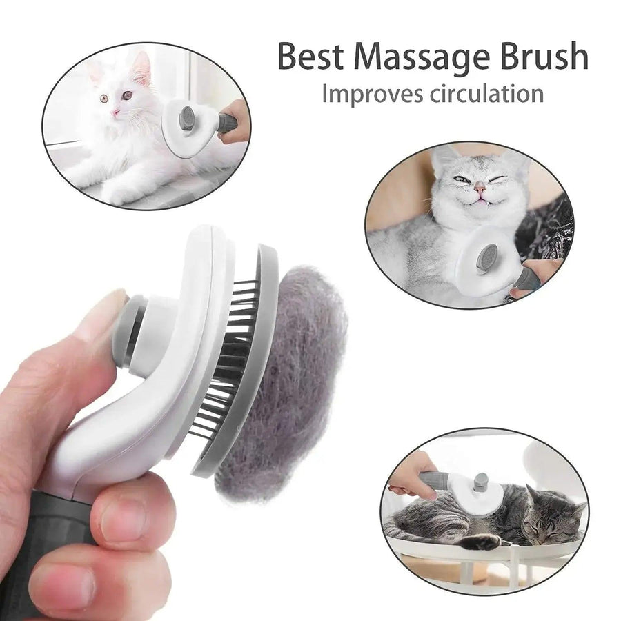 Pet Loose Hair Remover Brush - Trusted Pet Products