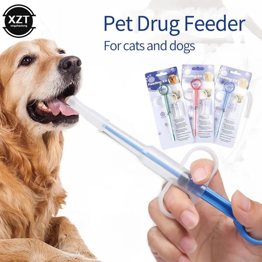 Pet Medicine Push Dispenser Syringe - Trusted Pet Products