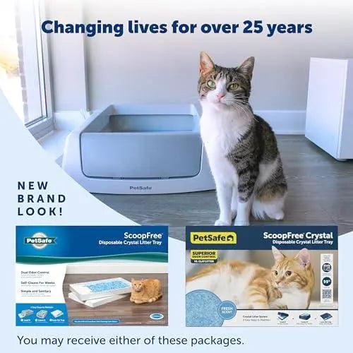 PetSafe ScoopFree Crystal Cat Litter Tray Refills - Trusted Pet Products