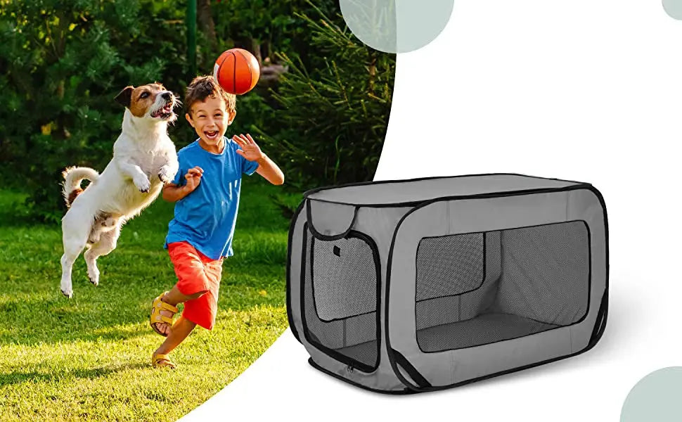 Portable Pop Up Dog Kennel Trusted Pet Products