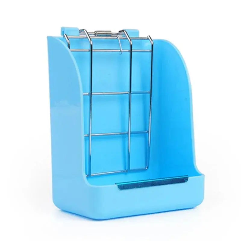 Rabbit Feeder Holder Hay Feeding Dispenser Container For Rabbit Guinea Pig Small Animals Hanging Cage Fixed Food Basin - Trusted Pet Products