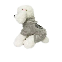 Soft Velvet Dog Jumpsuit Hoodie Winter Dog Clothes - Trusted Pet Products