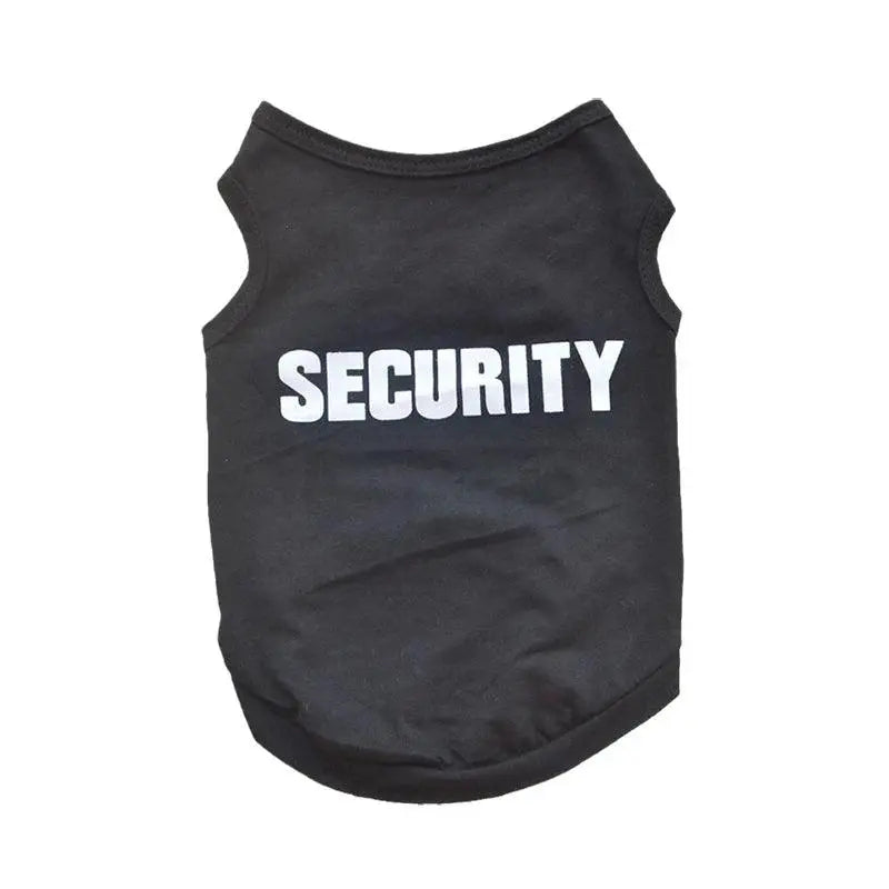 Security Costume for Dogs - Trusted Pet Products