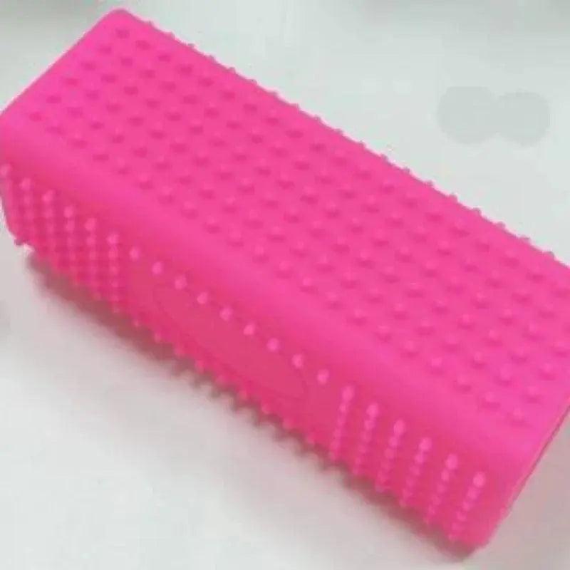 Silicone Hollow Rubber Brush Dog Hair Remover for Cars Furniture Carpet Clothes - Trusted Pet Products