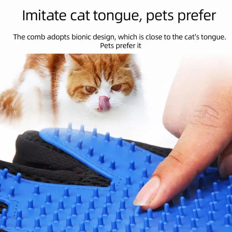 Silicone Pet Gloves Cat Dog Hair Removal Cat Supplies Comb Hair Removal Brush Rubber Sticky Hair Gloves - Trusted Pet Products