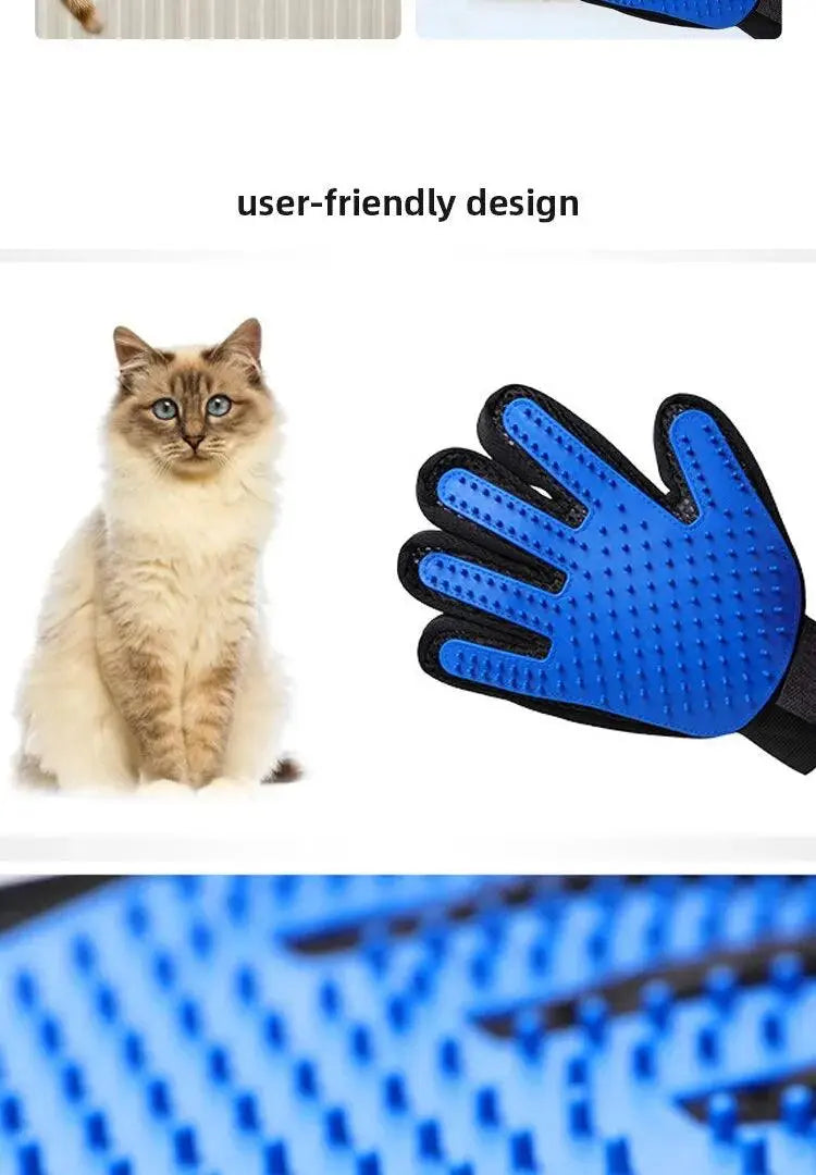 Silicone Pet Gloves Cat Dog Hair Removal Cat Supplies Comb Hair Removal Brush Rubber Sticky Hair Gloves - Trusted Pet Products