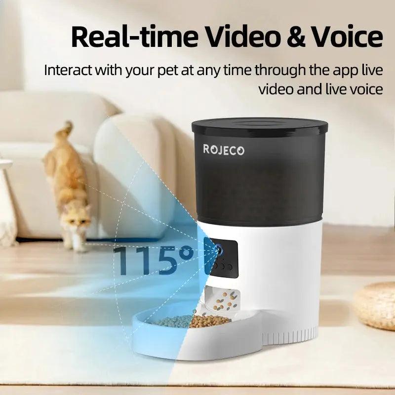 Smart Cat Feeder with Camera & Voice - Trusted Pet Products