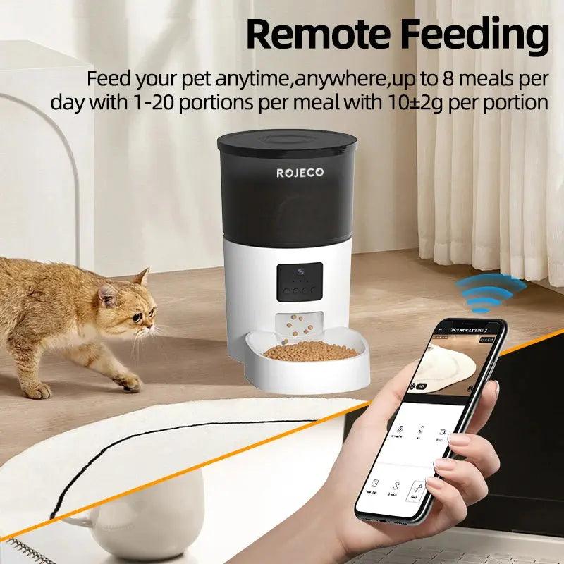 Smart Cat Feeder with Camera & Voice - Trusted Pet Products