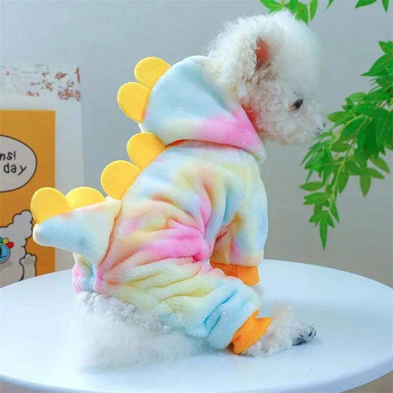 Super Soft Fleece Plush Warm Dog Overalls Pet Clothing - Trusted Pet Products