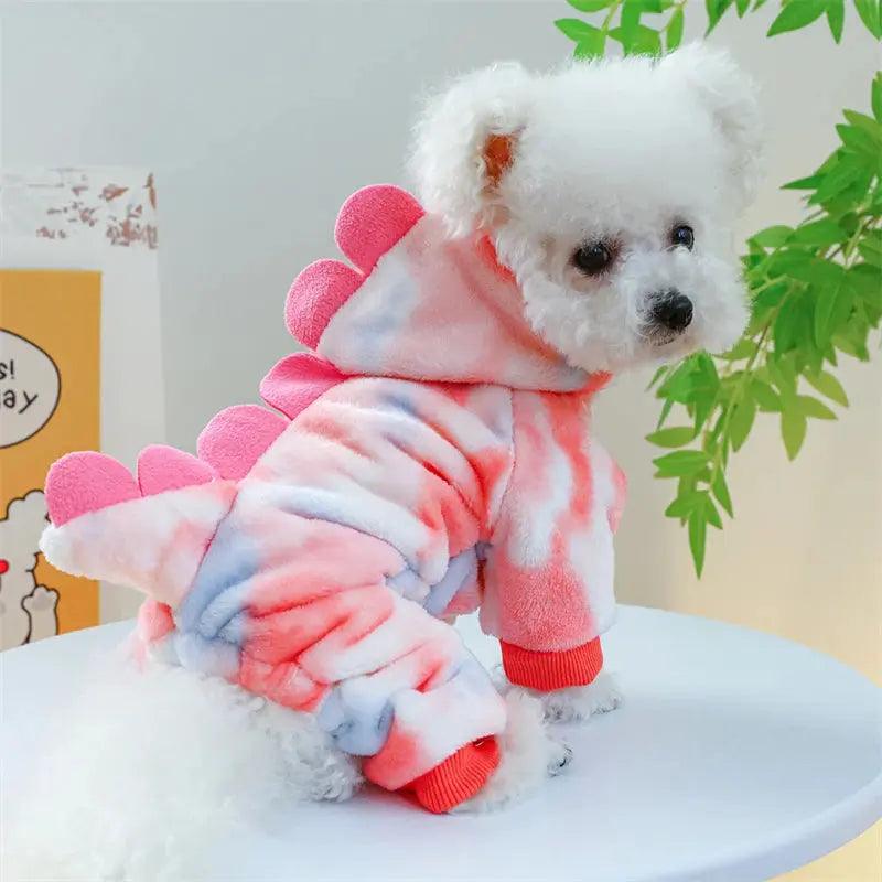 Super Soft Fleece Plush Warm Dog Overalls Pet Clothing - Trusted Pet Products