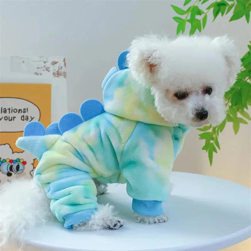 Super Soft Fleece Plush Warm Dog Overalls Pet Clothing - Trusted Pet Products