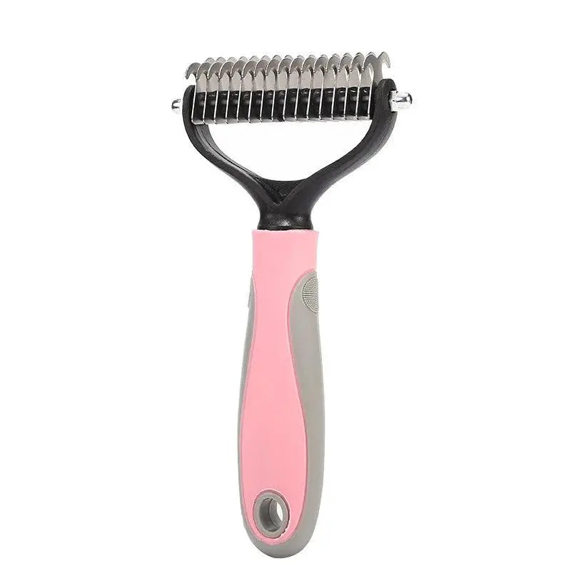 The Best Pet Grooming Brush Dog Brush Double-Sided Hair Removal Comb And Hair Removal Tool Used To Remove Mats And Tangles - Trusted Pet Products