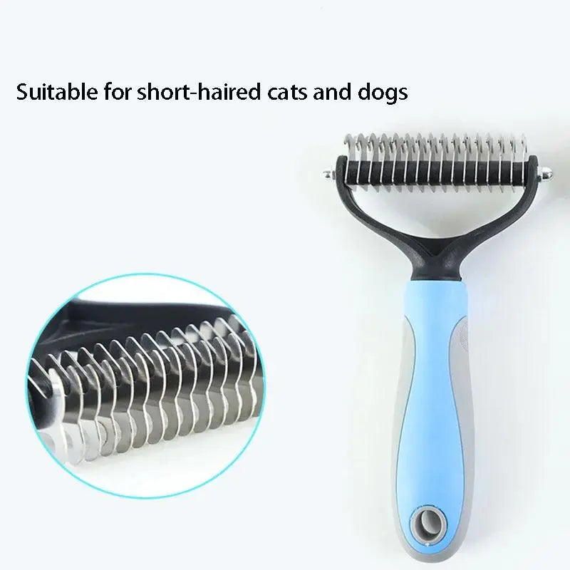 The Best Pet Grooming Brush Dog Brush Double-Sided Hair Removal Comb And Hair Removal Tool Used To Remove Mats And Tangles - Trusted Pet Products