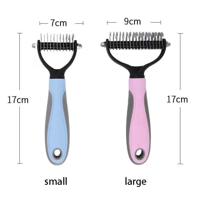 The Best Pet Grooming Brush Dog Brush Double-Sided Hair Removal Comb And Hair Removal Tool Used To Remove Mats And Tangles - Trusted Pet Products