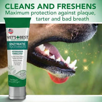 Vet's Best Dog Toothbrush & Enzymatic Toothpaste Kit - Trusted Pet Products