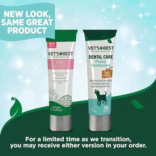 Vet's Best Dog Toothbrush & Enzymatic Toothpaste Kit - Trusted Pet Products