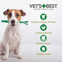 Vet's Best Dog Toothbrush & Enzymatic Toothpaste Kit - Trusted Pet Products