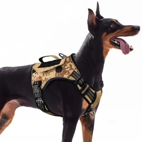 WINGOIN Purple Tactical Dog Harness Vest for Small Dogs No Pull - Trusted Pet Products