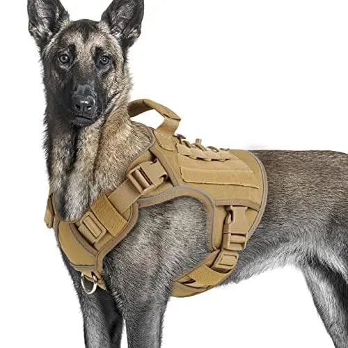 WINGOIN Purple Tactical Dog Harness Vest for Small Dogs No Pull My Store