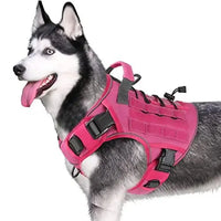 WINGOIN Purple Tactical Dog Harness Vest for Small Dogs No Pull My Store