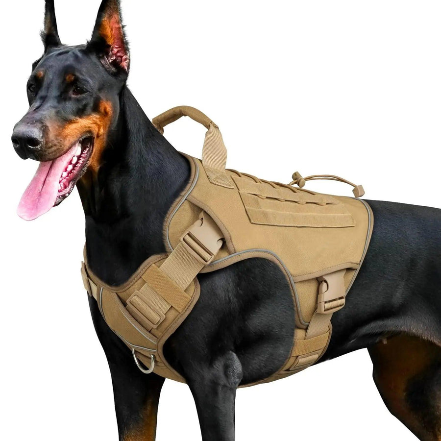 WINGOIN Purple Tactical Dog Harness Vest for Small Dogs No Pull - Trusted Pet Products