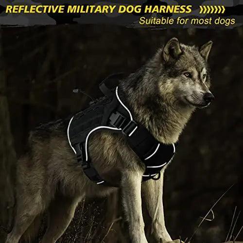 WINGOIN Purple Tactical Dog Harness Vest for Small Dogs No Pull - Trusted Pet Products