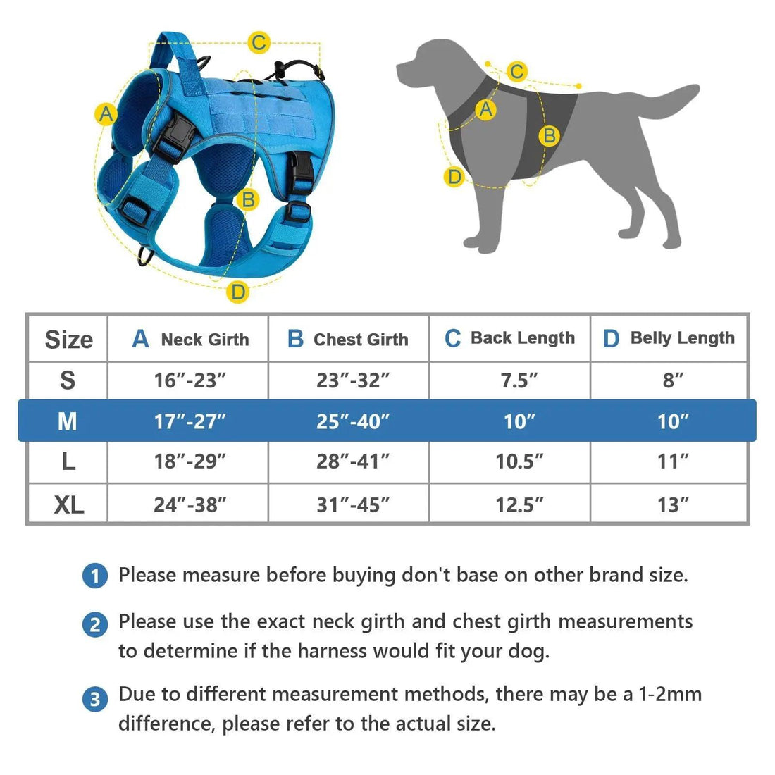 WINGOIN Purple Tactical Dog Harness Vest for Small Dogs No Pull - Trusted Pet Products