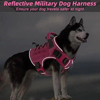 WINGOIN Purple Tactical Dog Harness Vest for Small Dogs No Pull - Trusted Pet Products