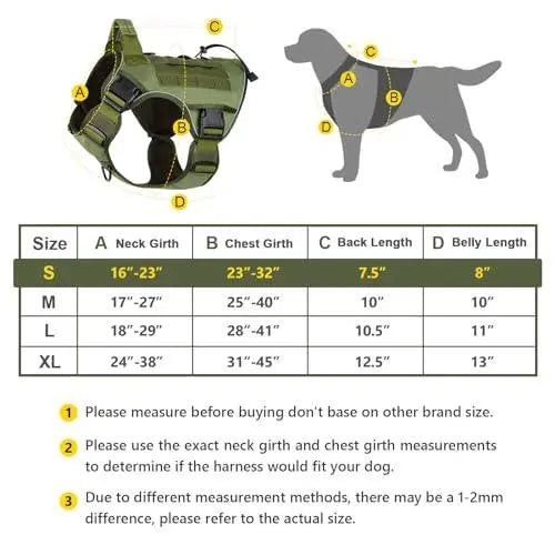 WINGOIN Purple Tactical Dog Harness Vest for Small Dogs No Pull My Store