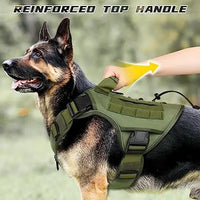 WINGOIN Purple Tactical Dog Harness Vest for Small Dogs No Pull My Store