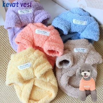 Warm Plush Sweater Dog Clothes Trusted Pet Products