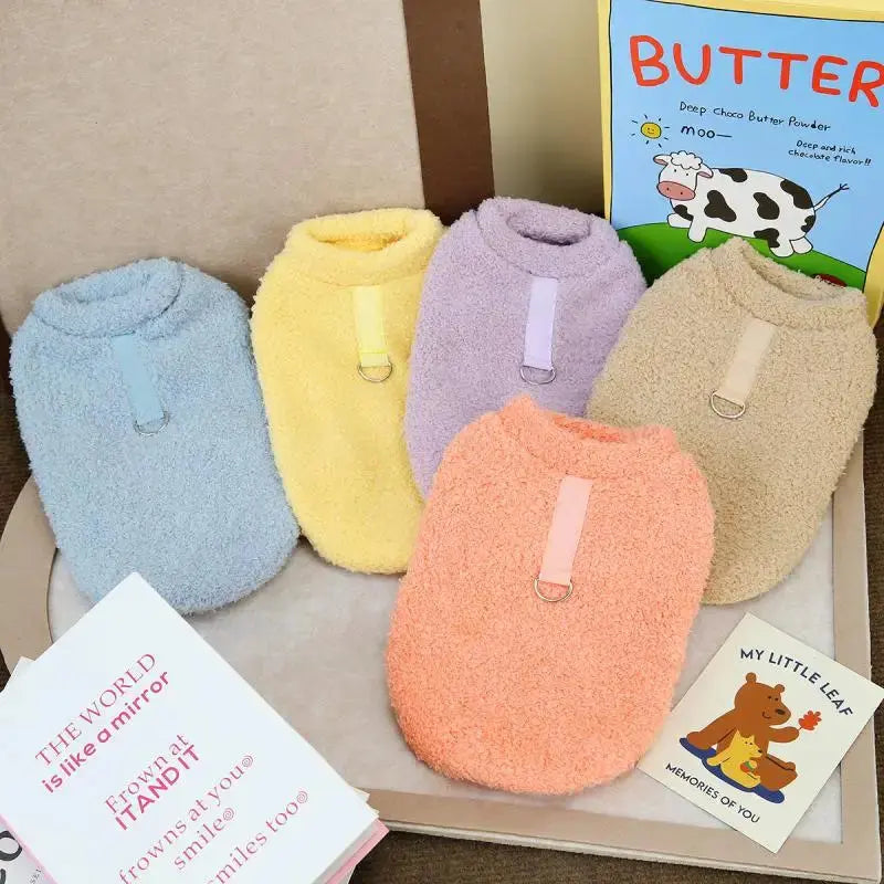 Warm Plush Sweater Dog Clothes Trusted Pet Products