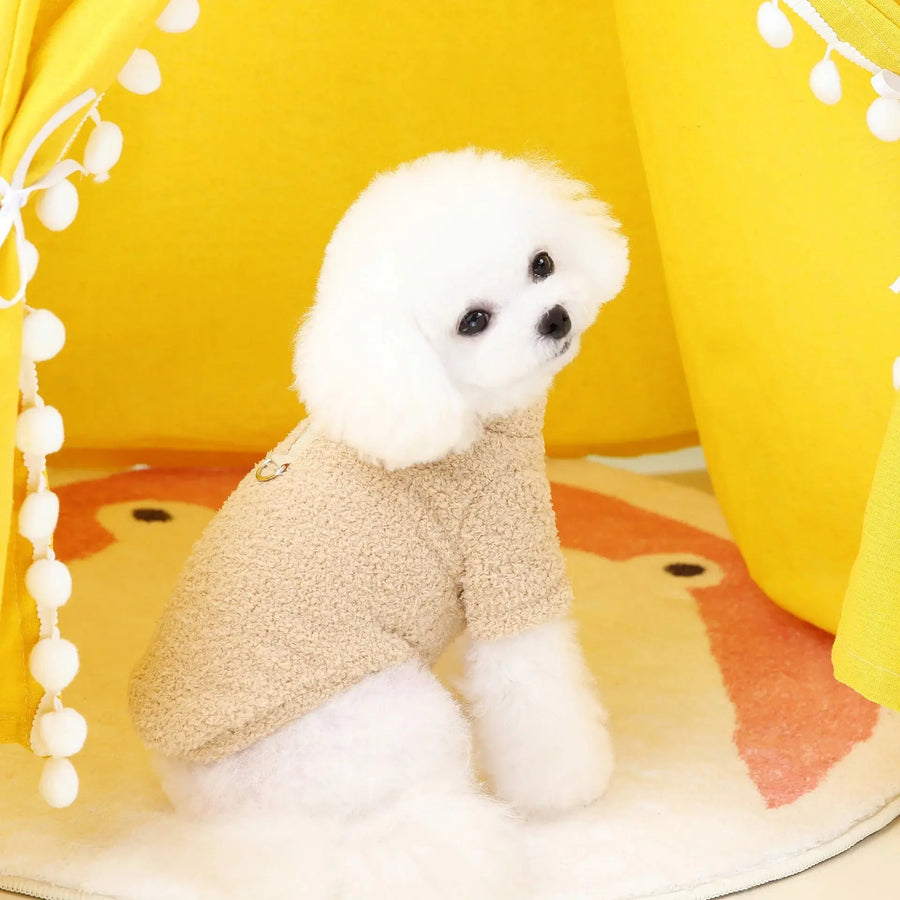 Warm Plush Sweater Dog Clothes Trusted Pet Products