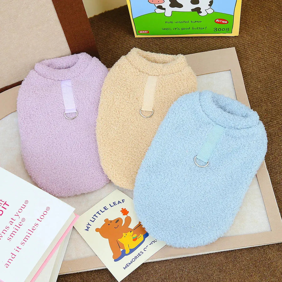 Warm Plush Sweater Dog Clothes Trusted Pet Products