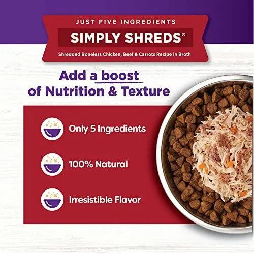 Wellness Natural Pet Food Simply Shreds Variety Pack - Trusted Pet Products