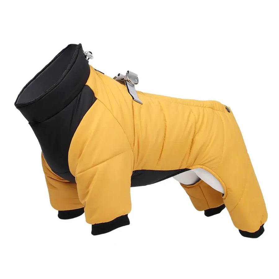 Winter Waterproof Pets Clothes Warm Thicken Dog Jacket with D Ring Puppy Coats for Small Medium Dogs Jumpsuit Chihuahua Overalls - Trusted Pet Products