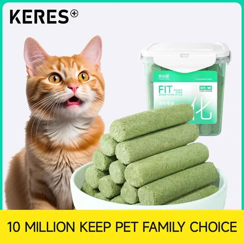 reeze-Dried Cat Grass Sticks for Hairballs - Trusted Pet Products