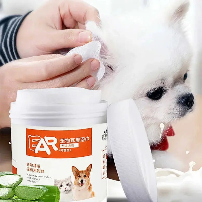 130 Pcs/set Dog and Cat Cleaning Wipes Trusted Pet Products